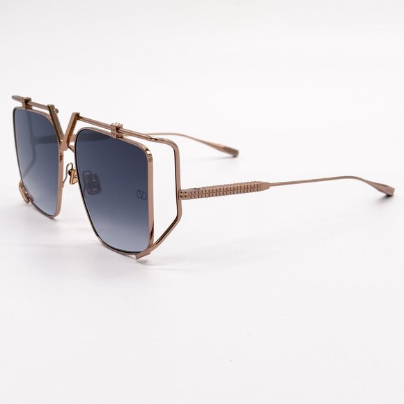 NEW VALENTINO V-LIGHT VLS-116A WOMEN GREY TITANIUM SUNGLASSES VALENTINO main image 6